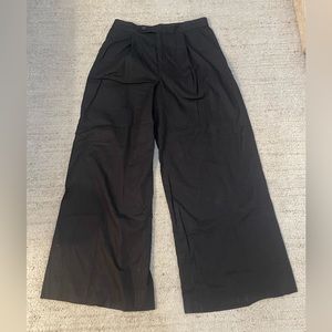 Banana Republic wide leg black pants